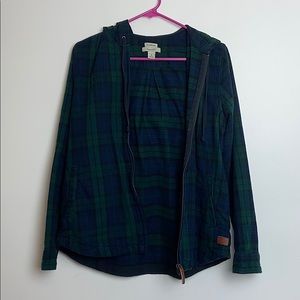 LL Bean Relaxed Fit Zip-Up Hoodie